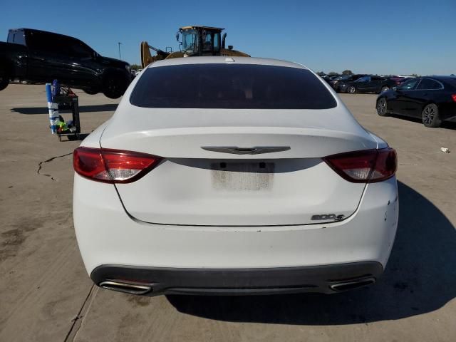 2015 Chrysler 200 S