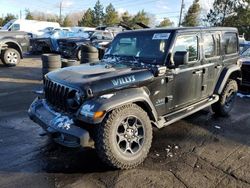 Jeep salvage cars for sale: 2023 Jeep Wrangler 4XE