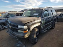 Salvage cars for sale at Brighton, CO auction: 2005 Chevrolet Tahoe K1500