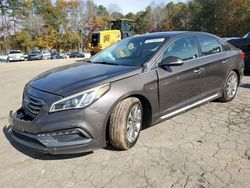 Salvage cars for sale at Austell, GA auction: 2016 Hyundai Sonata Sport