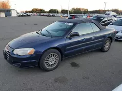 Chrysler salvage cars for sale: 2005 Chrysler Sebring Touring