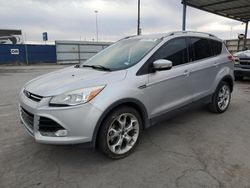 Salvage cars for sale from Copart Anthony, TX: 2015 Ford Escape Titanium