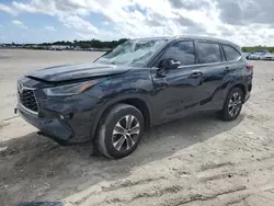 2021 Toyota Highlander XLE en venta en West Palm Beach, FL