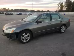 Honda salvage cars for sale: 2006 Honda Accord EX