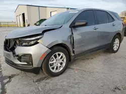 Salvage cars for sale at Tulsa, OK auction: 2024 Chevrolet Equinox LS