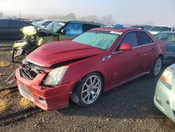 Salvage cars for sale at Kansas City, KS auction: 2012 Cadillac CTS-V