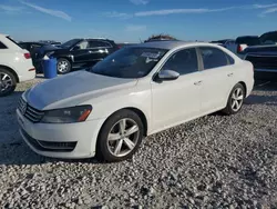 Volkswagen salvage cars for sale: 2012 Volkswagen Passat SE