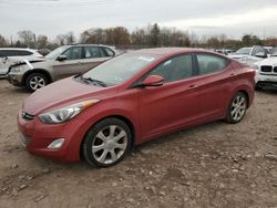 Hyundai salvage cars for sale: 2012 Hyundai Elantra GLS