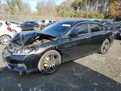 Honda Accord Vehiculos salvage en venta: 2016 Honda Accord Sport