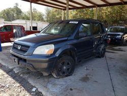 Salvage cars for sale at Hueytown, AL auction: 2004 Honda Pilot EXL