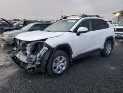 Salvage cars for sale at Eugene, OR auction: 2021 Toyota Rav4 LE