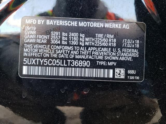 2020 BMW X3 XDRIVE30I