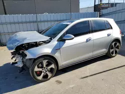 Volkswagen Vehiculos salvage en venta: 2016 Volkswagen GTI S/SE