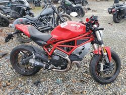 Salvage motorcycles for sale at Waldorf, MD auction: 2020 Ducati Monster 797+