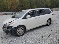 Carros salvage para piezas a la venta en subasta: 2015 Toyota Sienna XLE