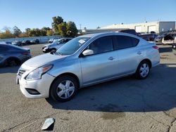 Salvage cars for sale from Copart Martinez, CA: 2016 Nissan Versa S