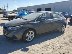 Chevrolet salvage cars for sale: 2017 Chevrolet Cruze Premier