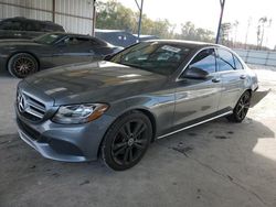 Salvage cars for sale at Cartersville, GA auction: 2018 Mercedes-Benz C300