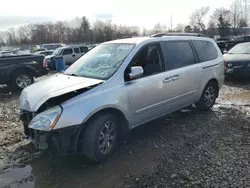 Salvage cars for sale from Copart Chalfont, PA: 2014 KIA Sedona LX