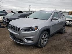 Salvage cars for sale at Elgin, IL auction: 2020 Jeep Cherokee Limited