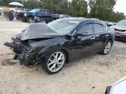 Salvage cars for sale at Ocala, FL auction: 2009 Nissan Maxima S