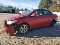 Carros con título limpio a la venta en subasta: 2011 Toyota Corolla Base