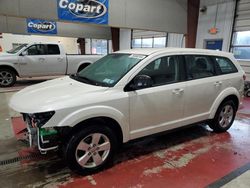 Salvage cars for sale at Angola, NY auction: 2015 Dodge Journey SE