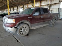 Ford Vehiculos salvage en venta: 2005 Ford F150 Supercrew