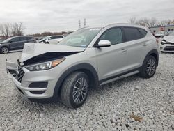 Salvage cars for sale at auction: 2021 Hyundai Tucson Limited