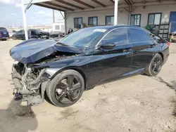 Salvage cars for sale at Los Angeles, CA auction: 2022 Honda Accord Sport