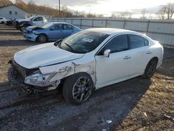 Salvage cars for sale at York Haven, PA auction: 2012 Nissan Maxima S