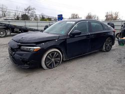 Salvage cars for sale at Walton, KY auction: 2024 Honda Civic LX