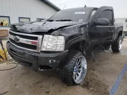 Salvage cars for sale at Pekin, IL auction: 2010 Chevrolet Silverado K1500 LTZ