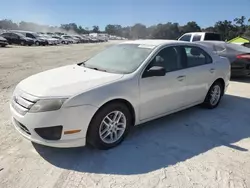 Salvage cars for sale at Ocala, FL auction: 2012 Ford Fusion S