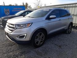 Salvage cars for sale at auction: 2015 Ford Edge Titanium