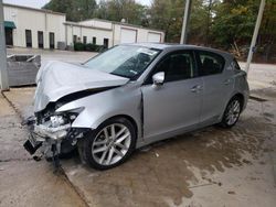 Salvage cars for sale at Hueytown, AL auction: 2014 Lexus CT 200