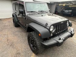 Jeep salvage cars for sale: 2016 Jeep Wrangler Unlimited Sport