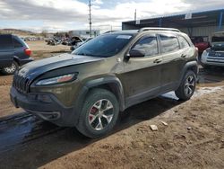 Jeep Cherokee salvage cars for sale: 2014 Jeep Cherokee Trailhawk