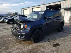 Salvage cars for sale at Chambersburg, PA auction: 2022 Jeep Renegade Altitude