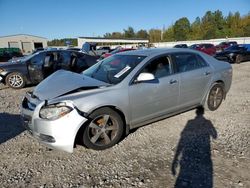 Chevrolet salvage cars for sale: 2012 Chevrolet Malibu 1LT