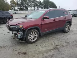 Salvage cars for sale at Loganville, GA auction: 2019 Jeep Cherokee Latitude