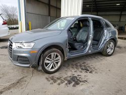 Salvage cars for sale at Pennsburg, PA auction: 2017 Audi Q3 Premium