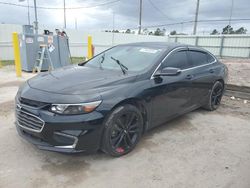 Salvage cars for sale at Riverview, FL auction: 2018 Chevrolet Malibu LT