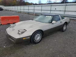 Vehiculos salvage en venta de Copart Grantville, PA: 1986 Chevrolet Corvette