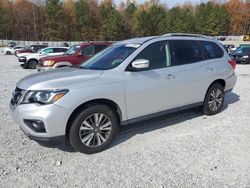 Salvage cars for sale at Gainesville, GA auction: 2018 Nissan Pathfinder S