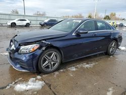 Mercedes-Benz salvage cars for sale: 2019 Mercedes-Benz C 300 4matic