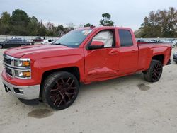 Salvage cars for sale at Hampton, VA auction: 2015 Chevrolet Silverado C1500 LT