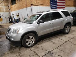 Salvage cars for sale at Anchorage, AK auction: 2010 GMC Acadia SLE