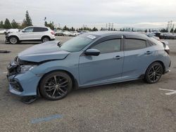 Salvage cars for sale at Rancho Cucamonga, CA auction: 2020 Honda Civic Sport