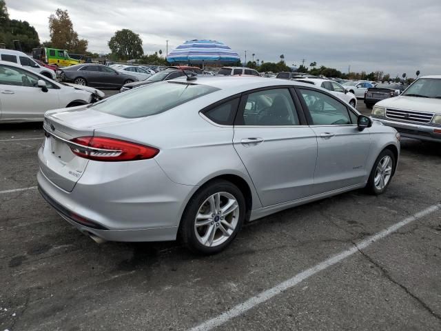 2018 Ford Fusion SE Hybrid